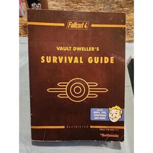 🔥Fallout 4 Vault Dweller's Survival Guide Collectors Edition Softcover 🔥